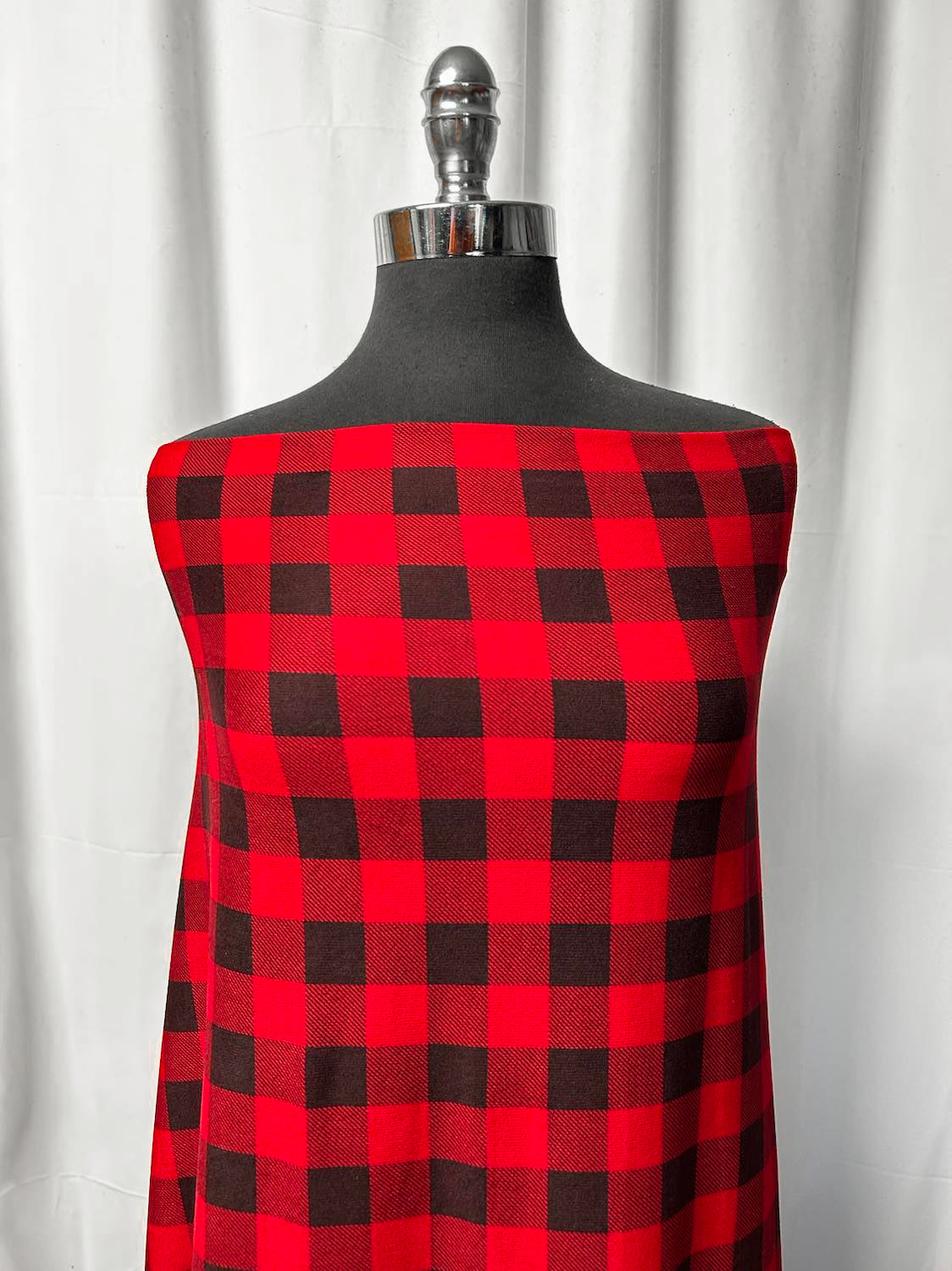 Buffalo Plaid - Oakley Brushed Sweater Knit - 2 Yard Cut
