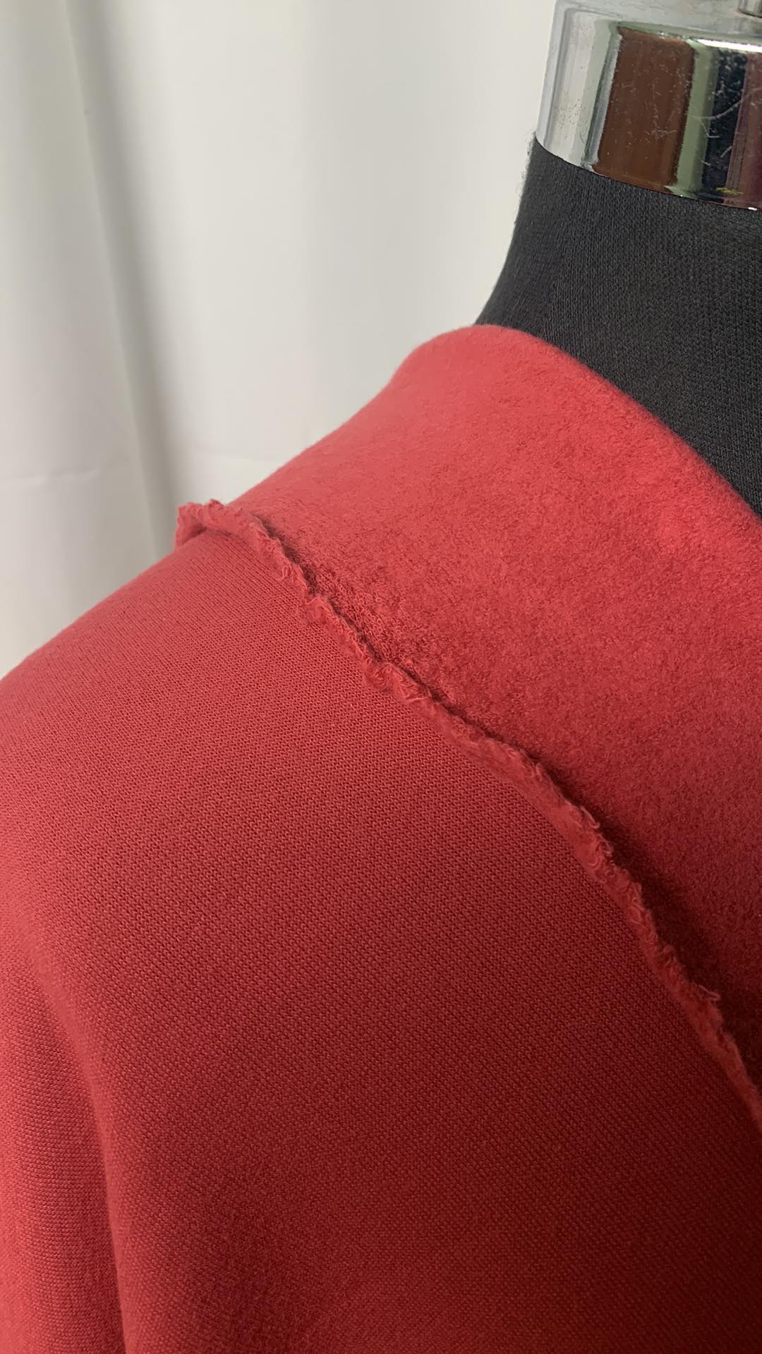 Deep Rose - 100% Cotton Fleece - By the Yard