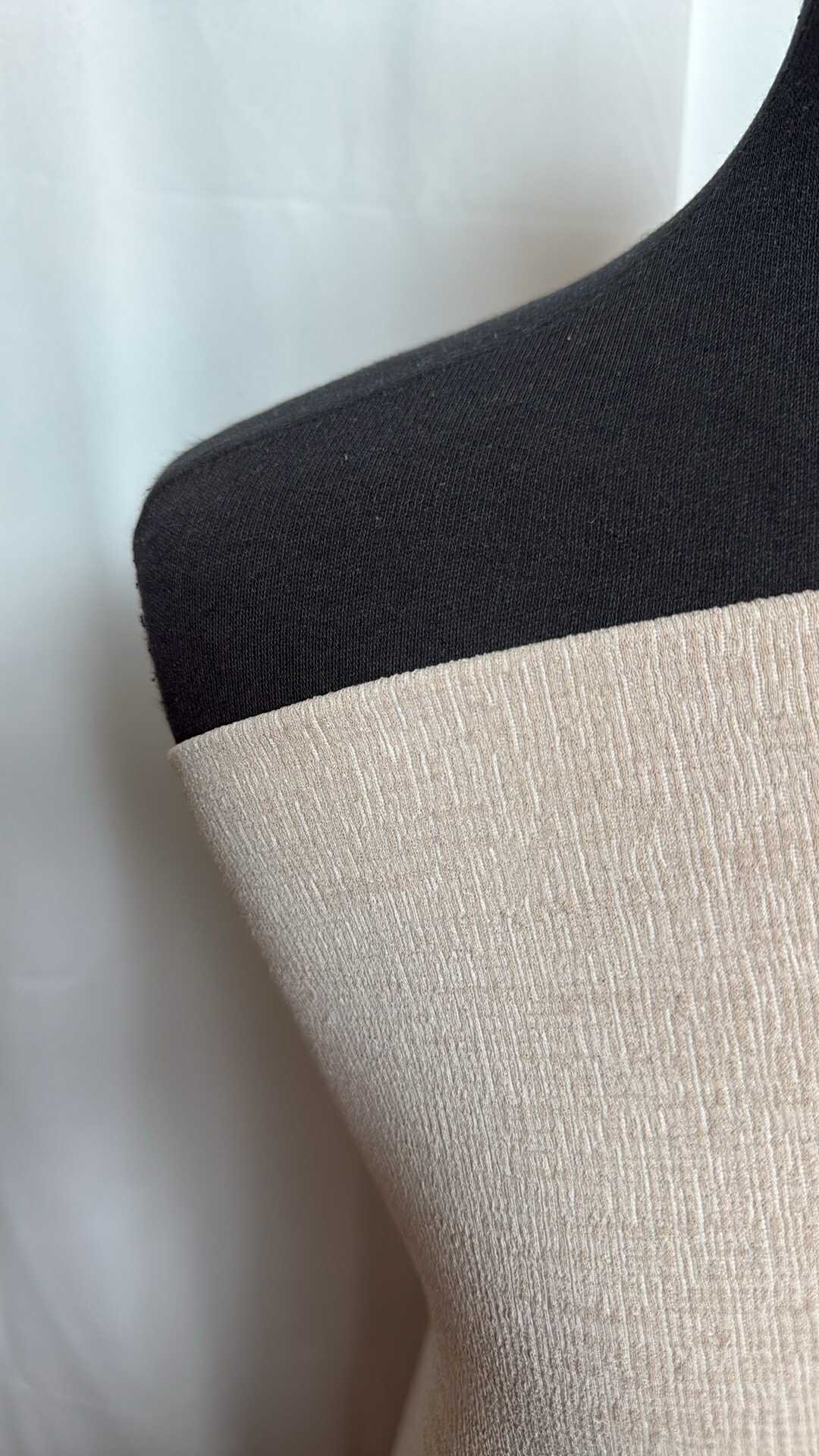 Biscuit - Poly/Spandex Double Knit - 2 Yard Cut