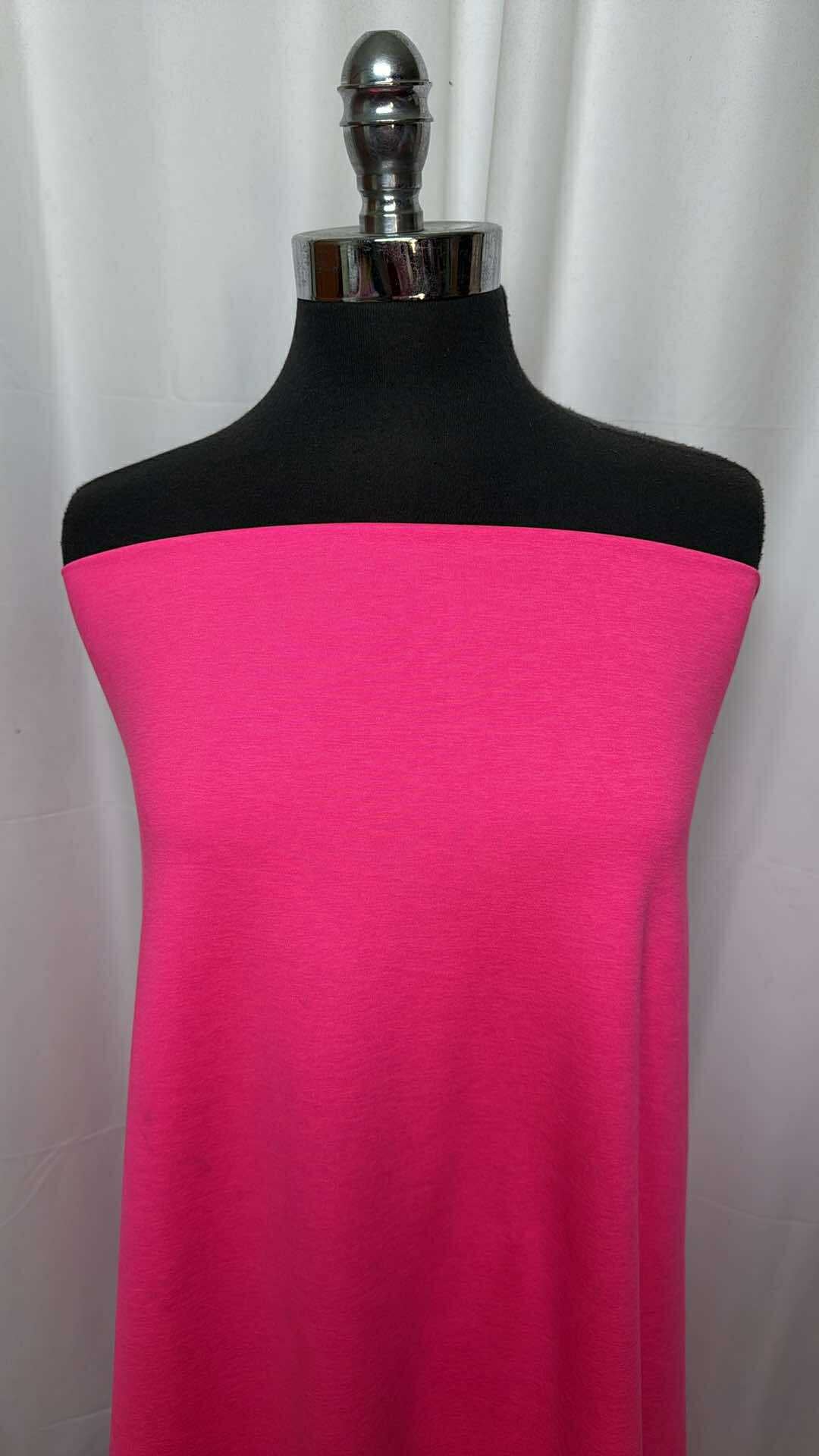 Electric Pink Space Dye - Peached Performance - By the 1/2 Yard