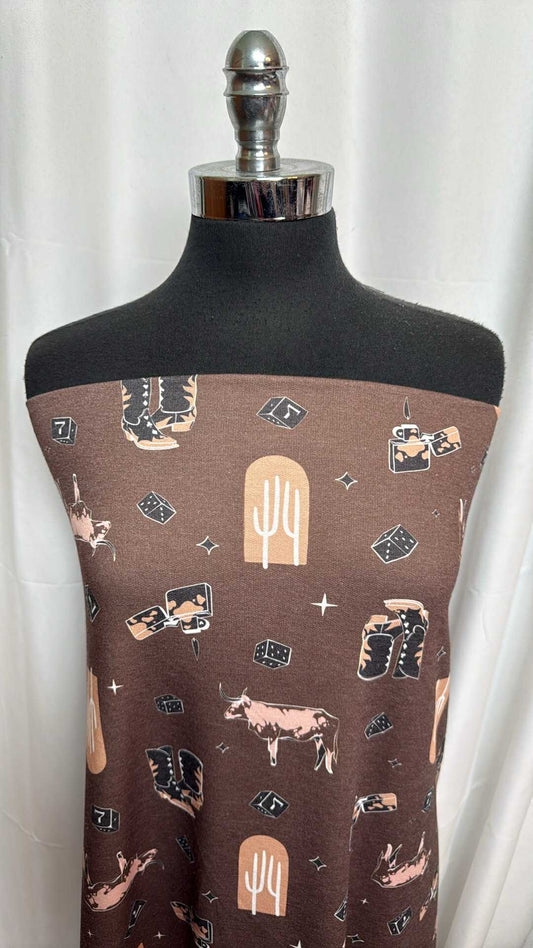 Western - PRS French Terry - 2 Yard Cut