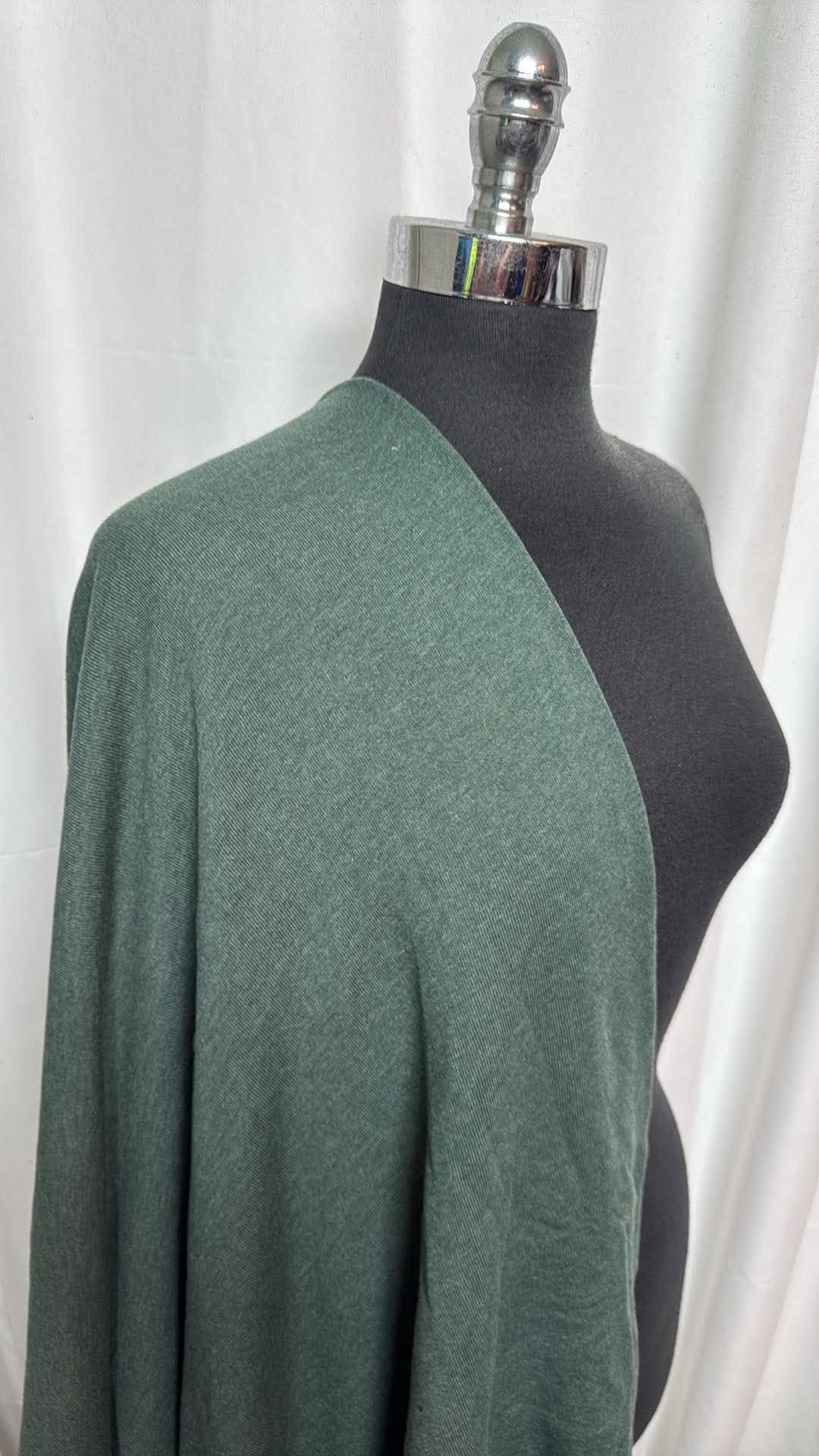 Heather Hunter - Sweatshirt Fleece - 1 Yard Cut