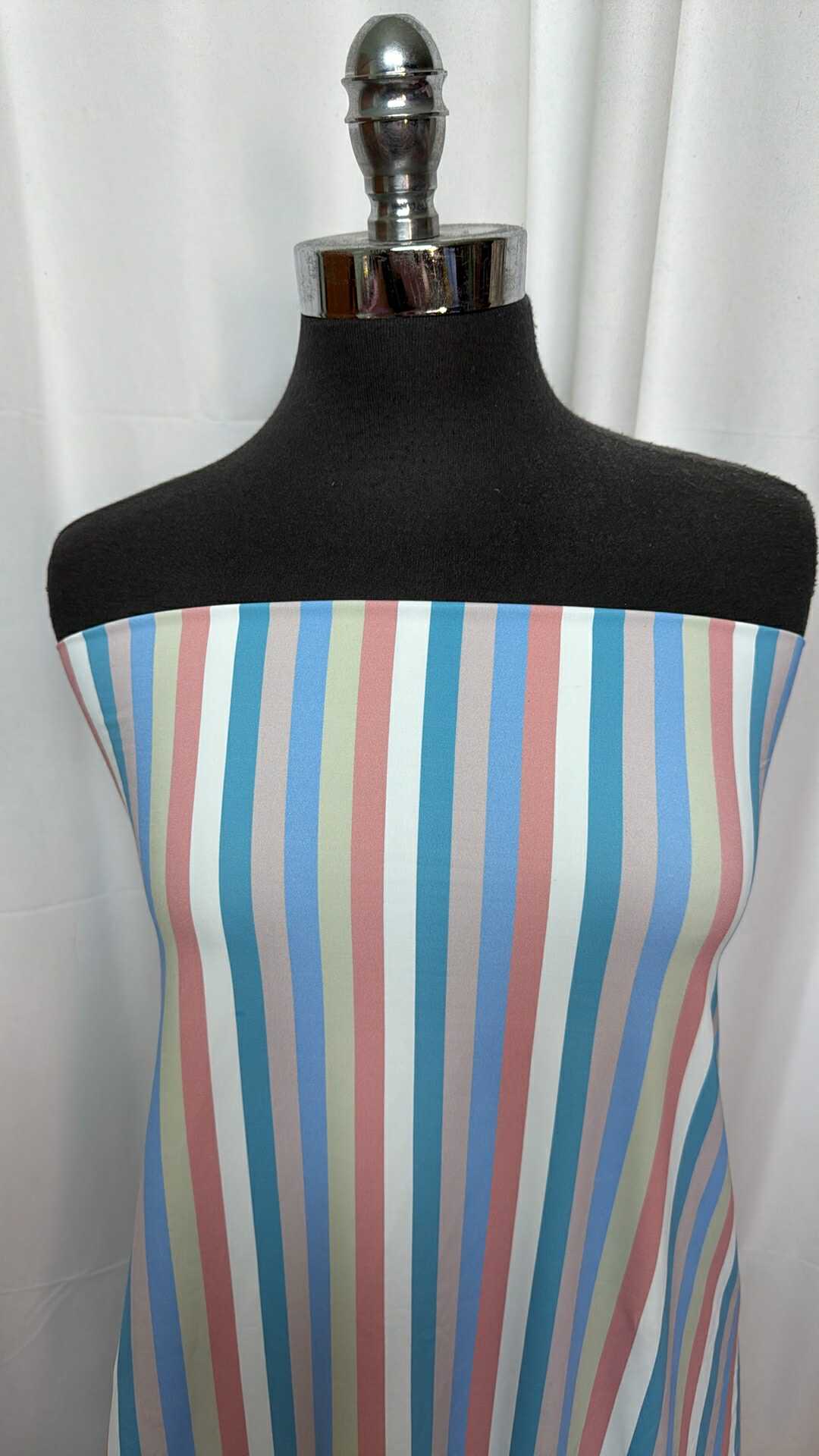 Vertical Stripe - Nylon/Spandex - 2 Yard Cut
