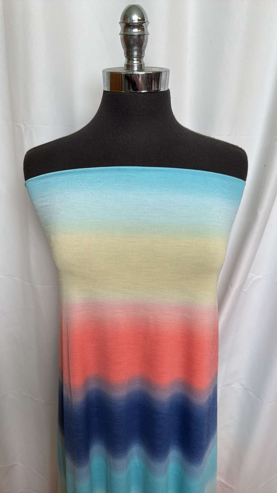 Ombre Stripe - Bulgari - 2 Yard Cut