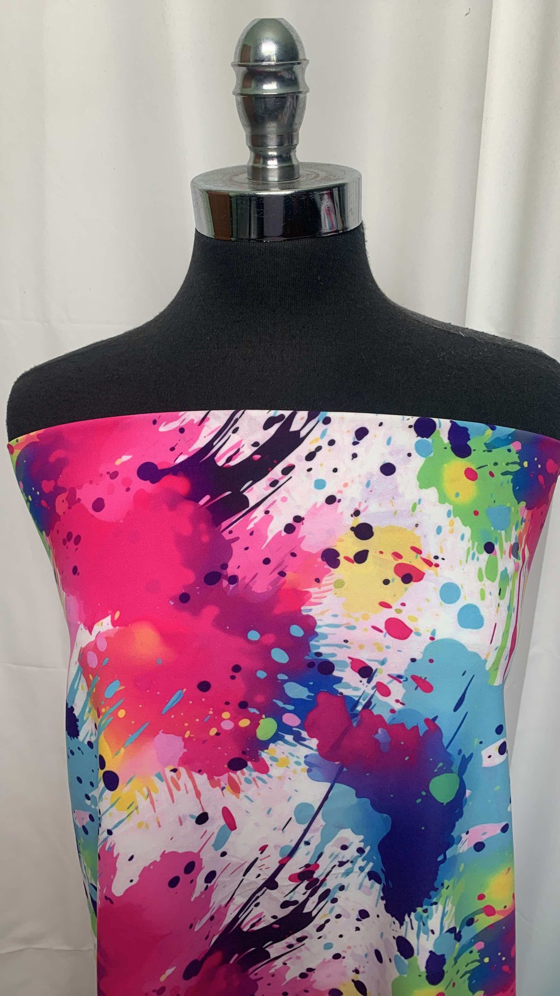 Paint Splotch - Glide Nylon/Spandex (300gsm) - 1 Yard Cut