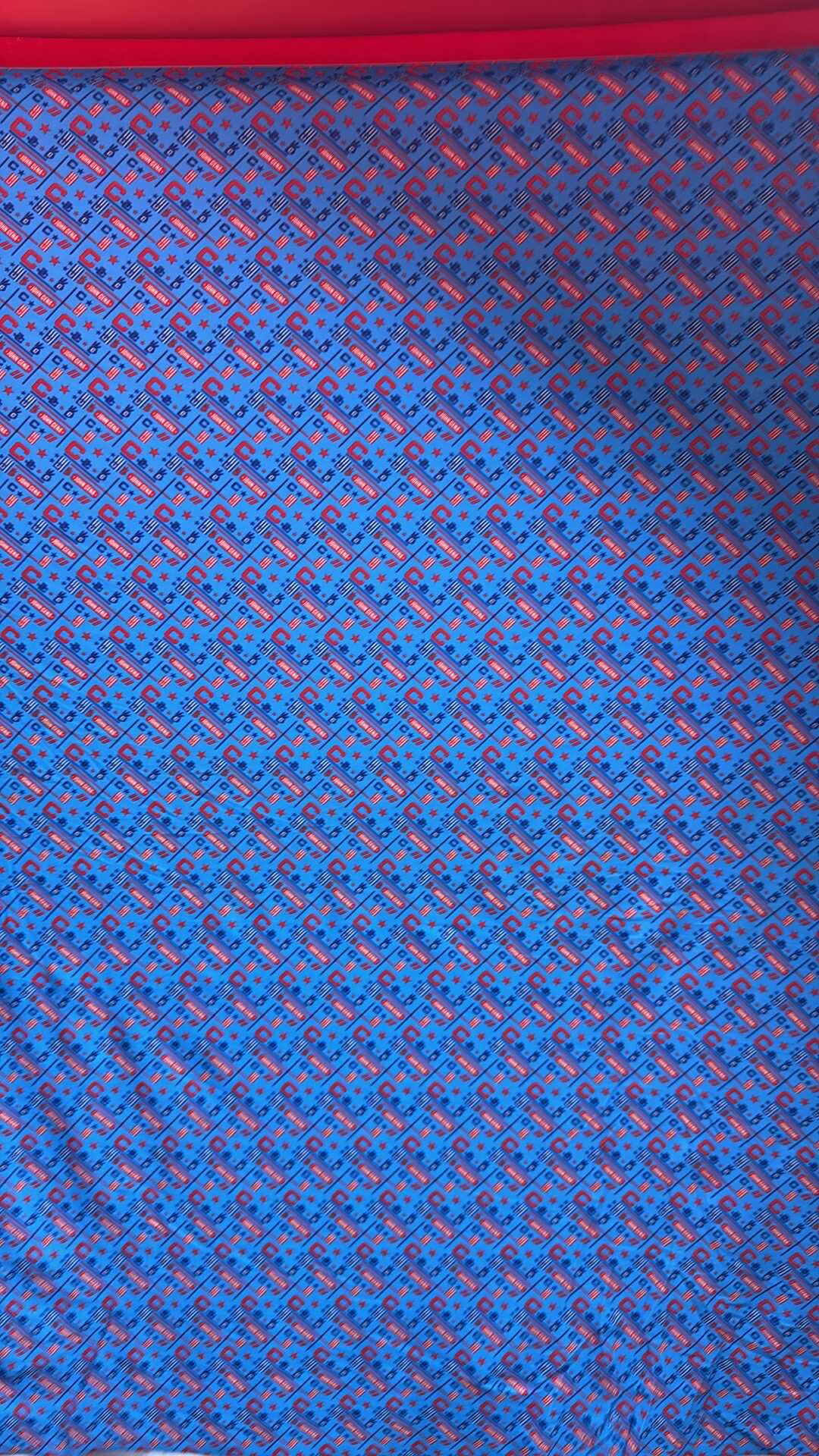 Red/White/Blue John Cena - Nylon/Spandex Swim Yardage & Panels - 7 Yards
