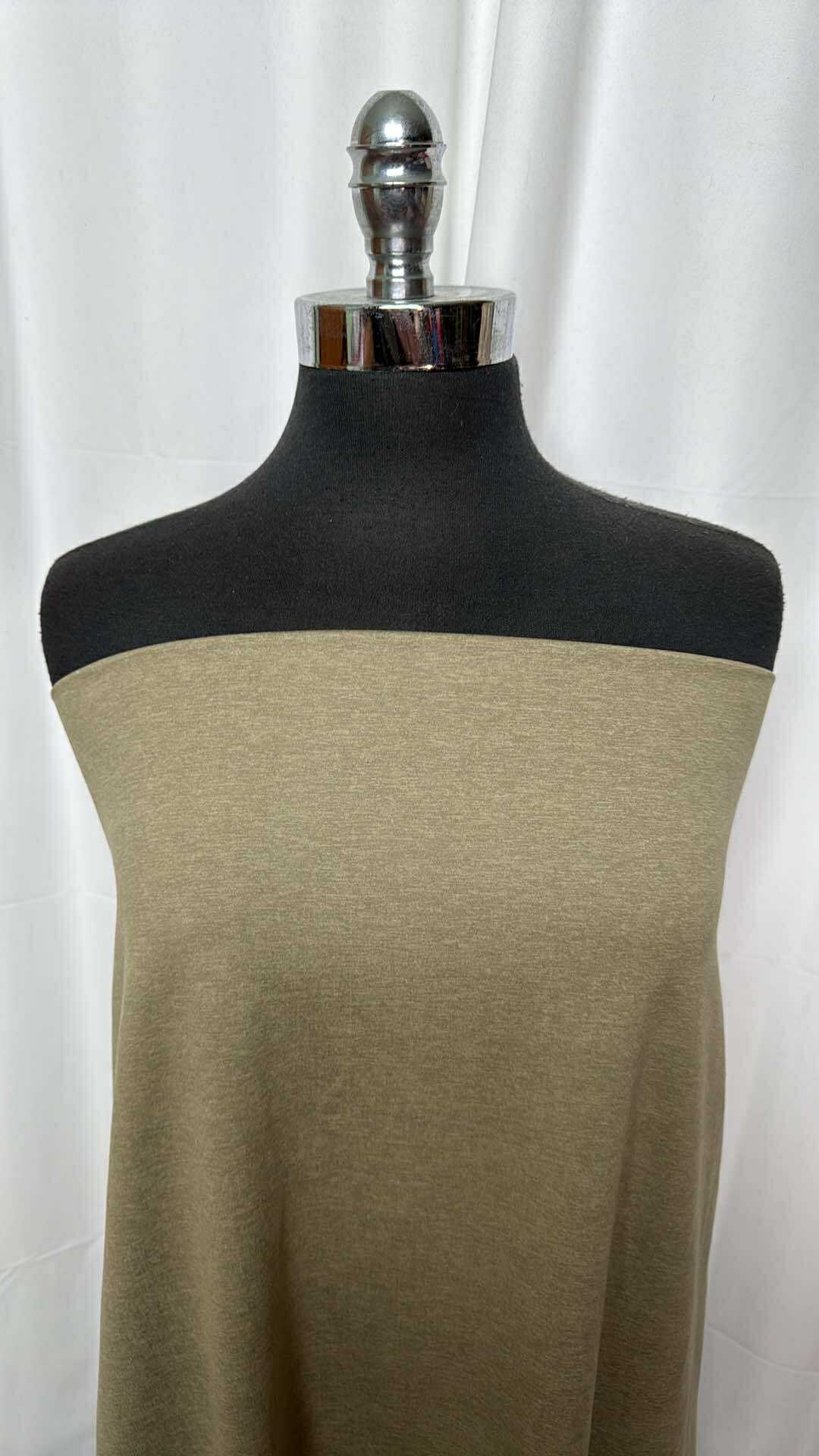 Khaki - Peached Performance - 2 Yard Cut