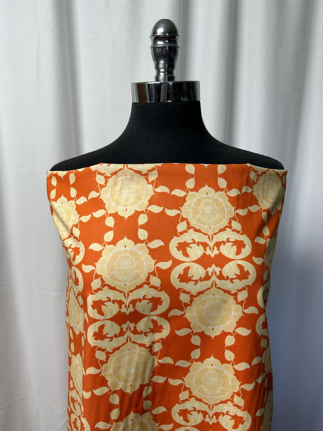 Orange Flourish - Quilting Cotton Woven - 2 Yard Cut