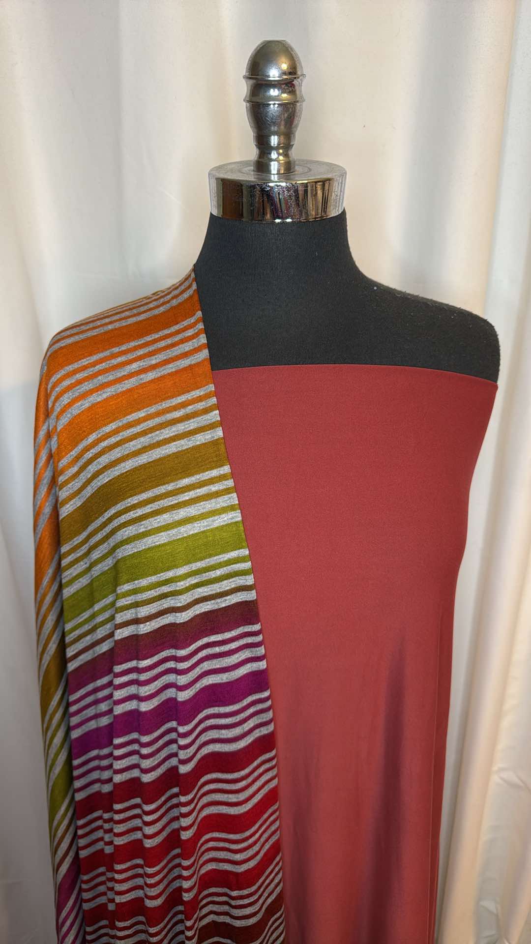 RED/OMBRE STRIPE BUNDLE : 2YD Red DBP & 2YD Ombre Stripe PRS : A26688
