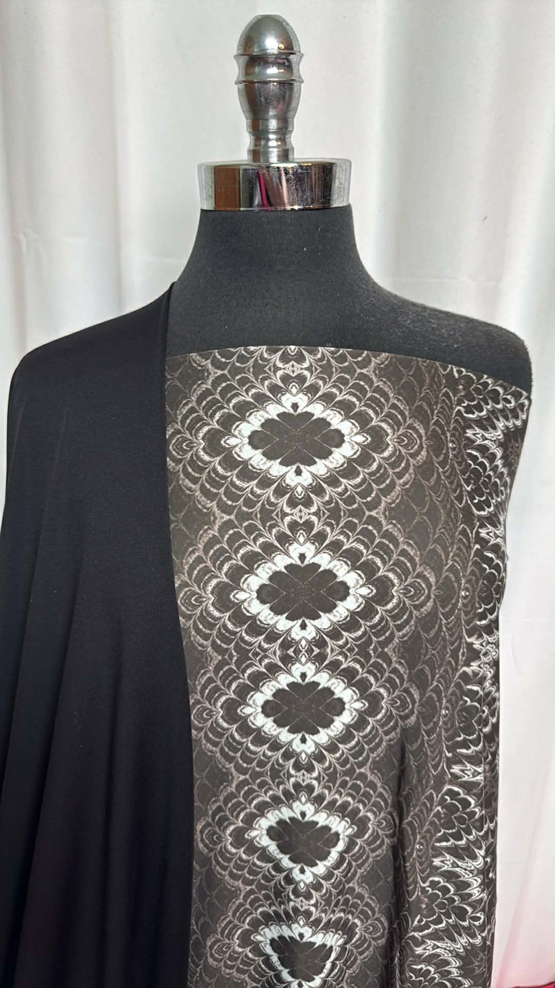 BLACK/SNAKE BUNDLE : 2YD Black N/S & 2YD Snake N/S : A29479