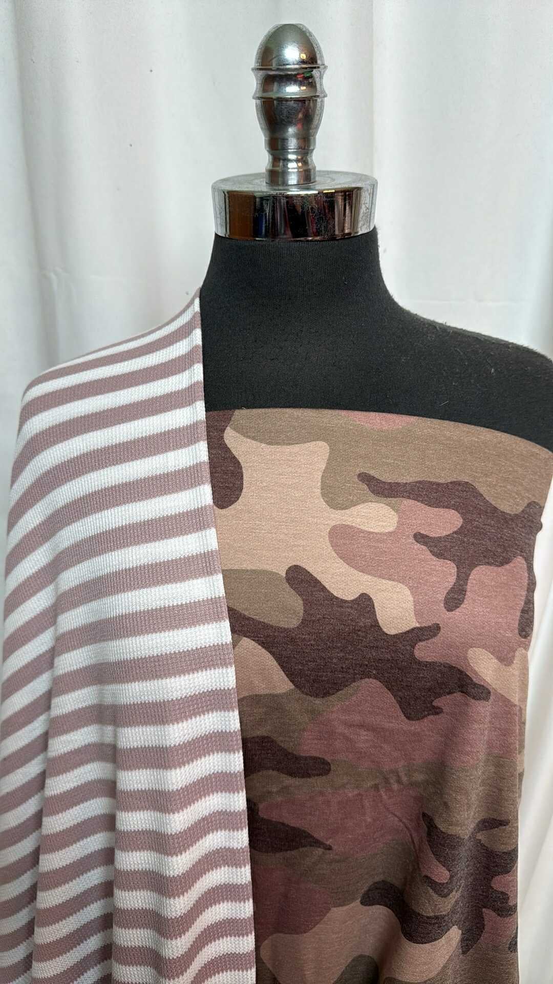 CAMO/STRIPE BUNDLE : 2YD Camo FT & 2YD Stripe Thermal : A28322