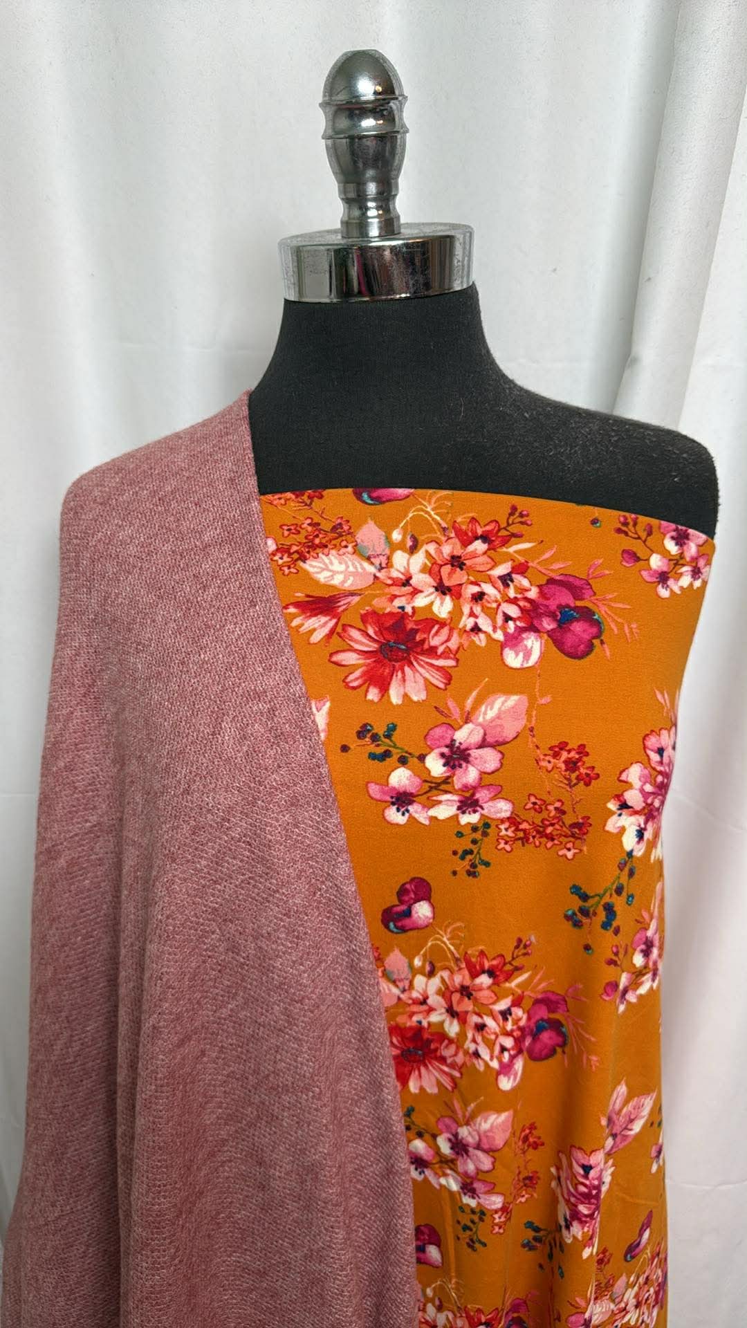 HONEYCOMB/FLORAL BUNDLE : 1.5YD Floral DBP & 2YD Honeycomb SK : A30451