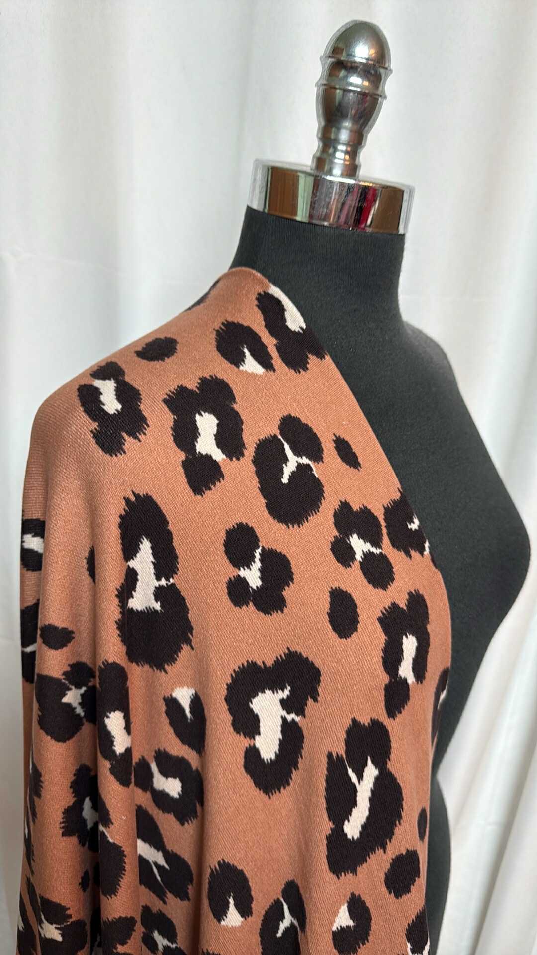 Leopard - Oakley Sweater Knit - 2 Yard Cut