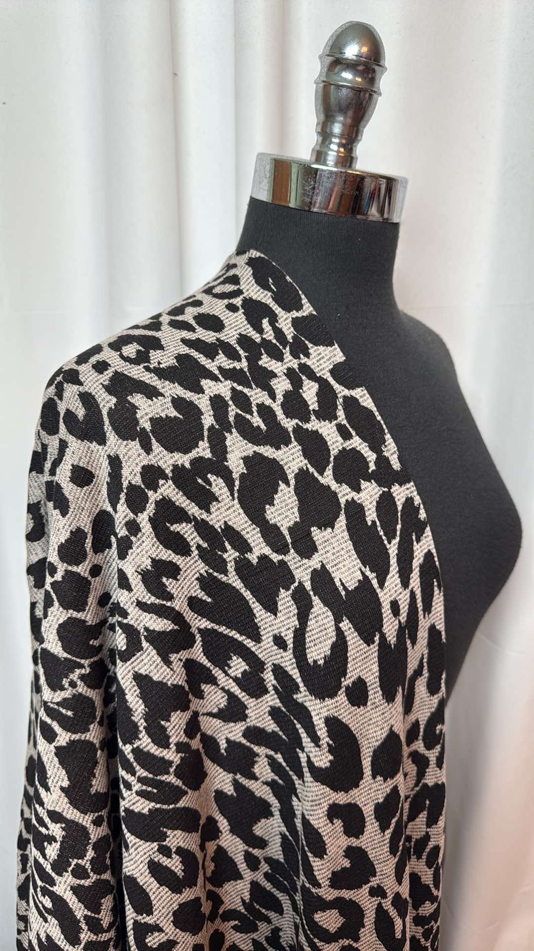 Leopard - Hacci Sweater Knit - 2 Yard Cut