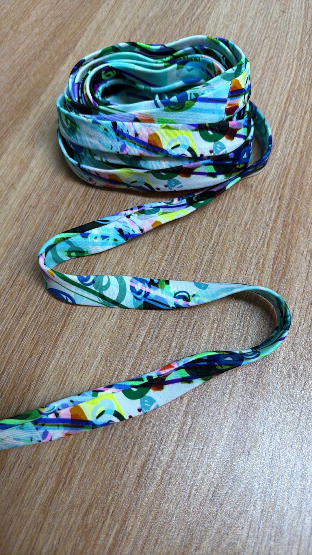 5/8” Nylon/Spandex Swim Straps w/Rubber Elastic Enclosed - 5 Yards