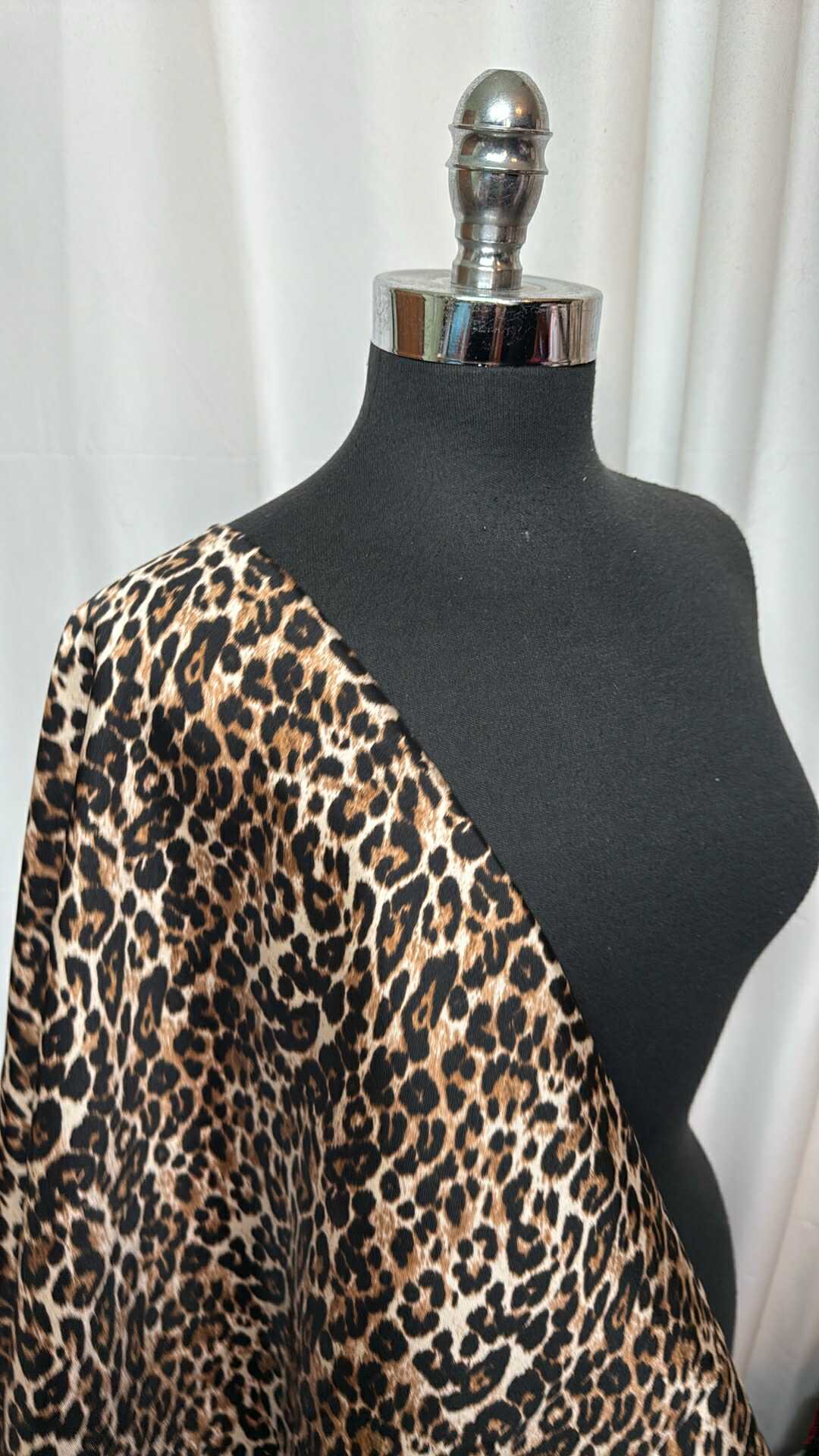 Leopard - Water-Resistant Poly Woven - 2 Yard Cut