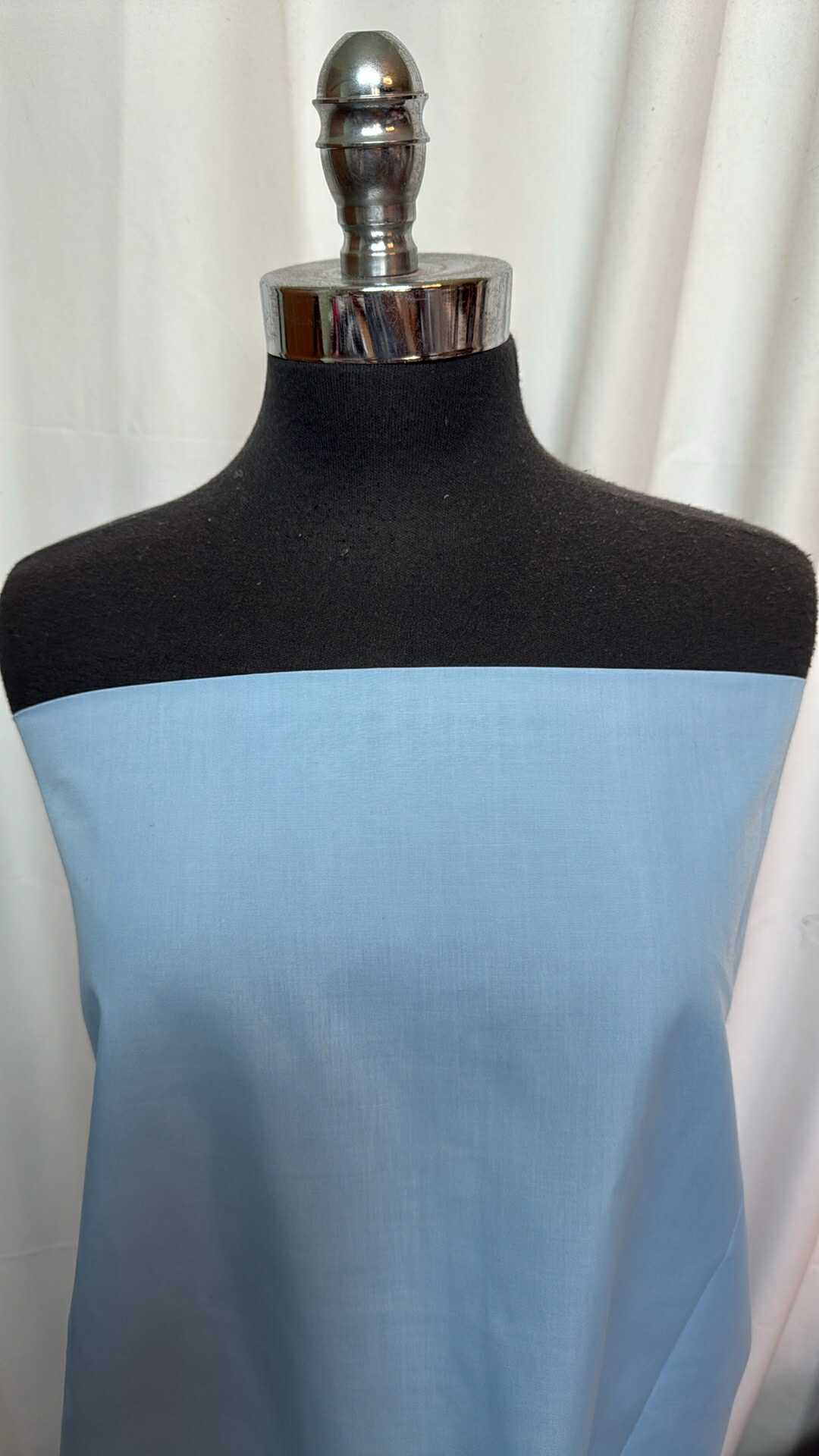 Blue - Poly Cotton Woven - 2 Yard Cut