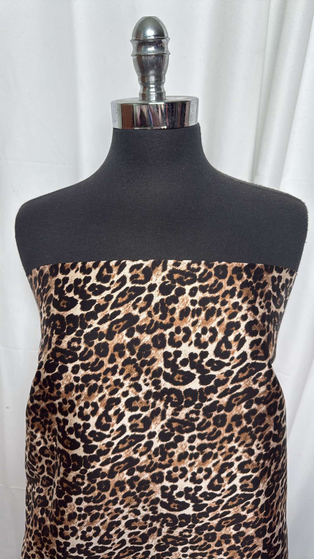 Leopard - Water-Resistant Poly Woven - 2 Yard Cut