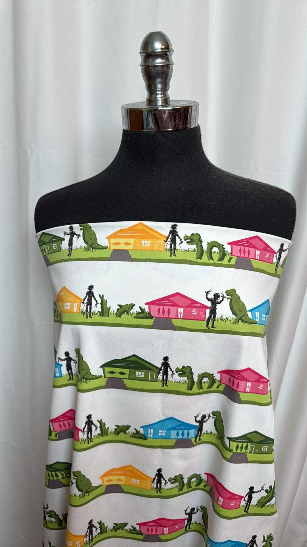 Scissorhands - Cotton/Spandex Woven - 2 Yard Cut