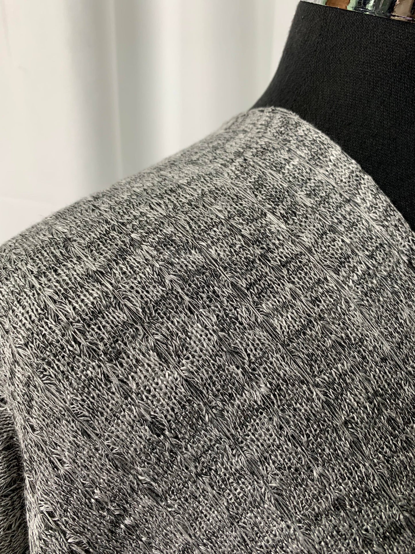 Grey - Light Weight Sweater Knit - By the Yard