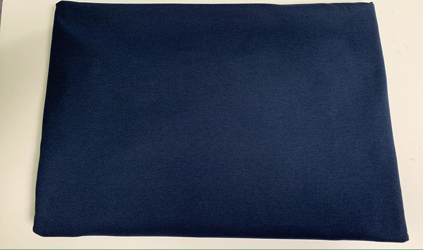 Navy Peached Performance - By the 1/2 Yard