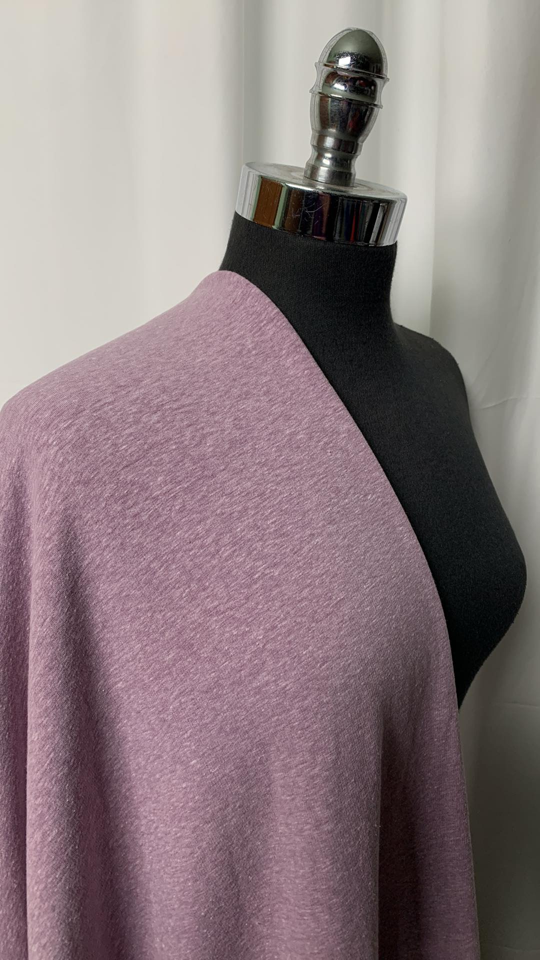 Purple Triblend - Brushed French Terry - By the yard