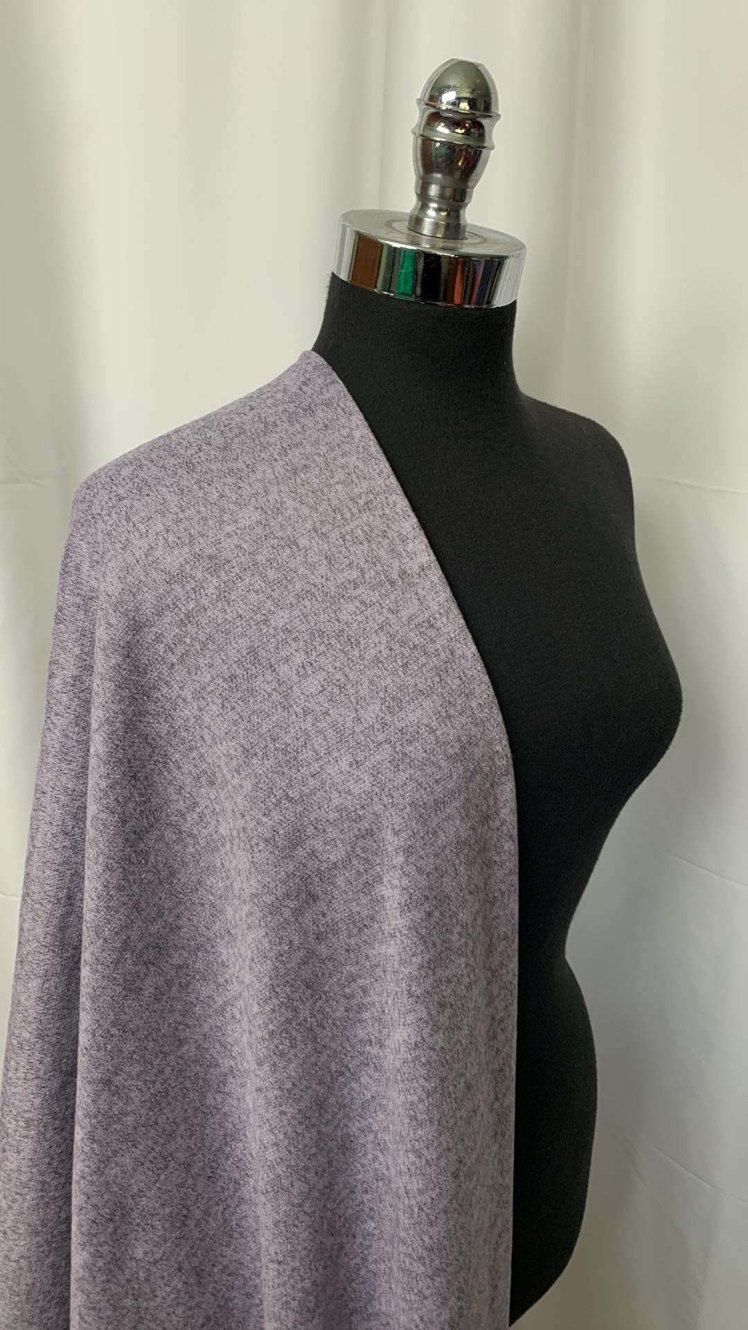 Lilac - Flatback Hacci Sweater Knit - By the Yard