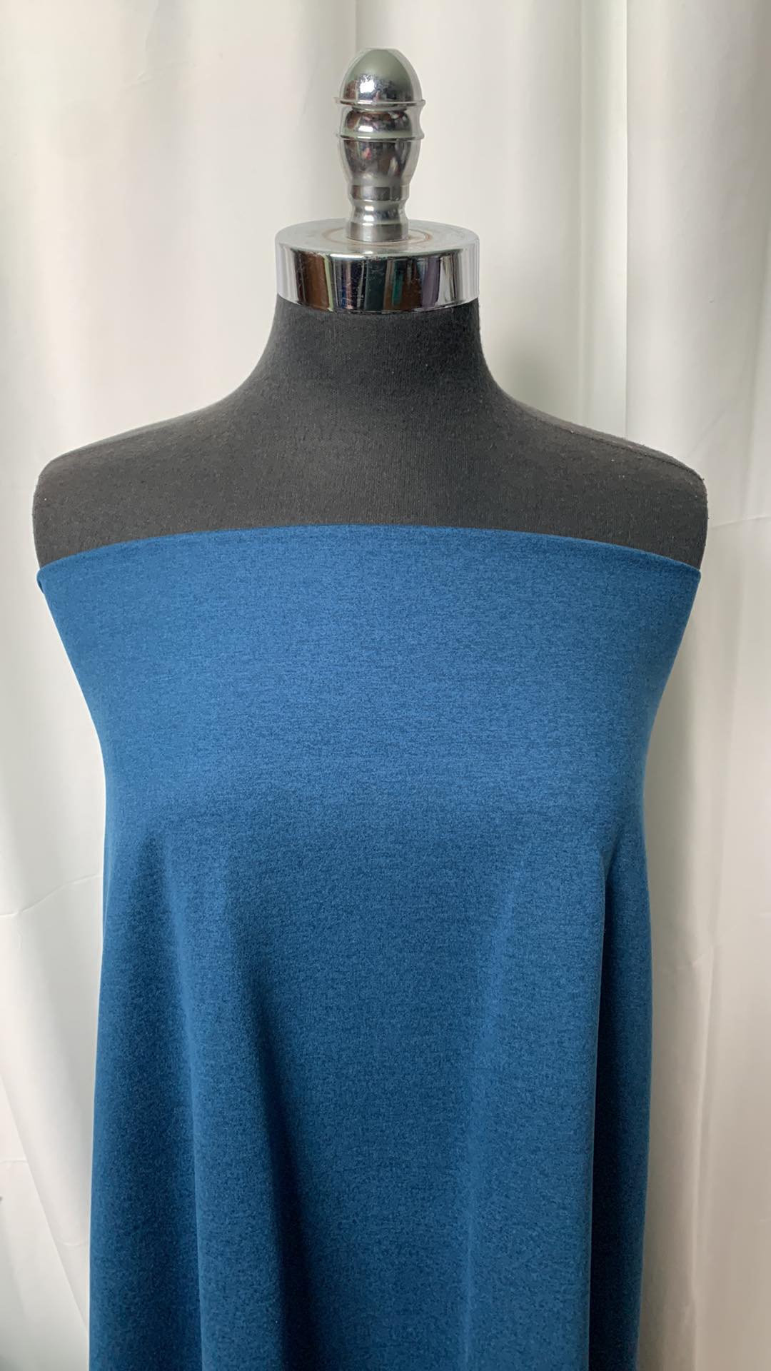 Teal Blue Peached Performance - By the 1/2 Yard