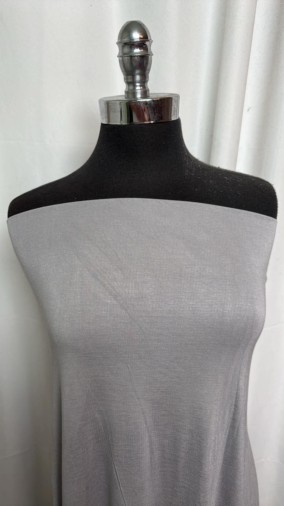 Gray - Bamboo Spandex - 2 Yard Cut