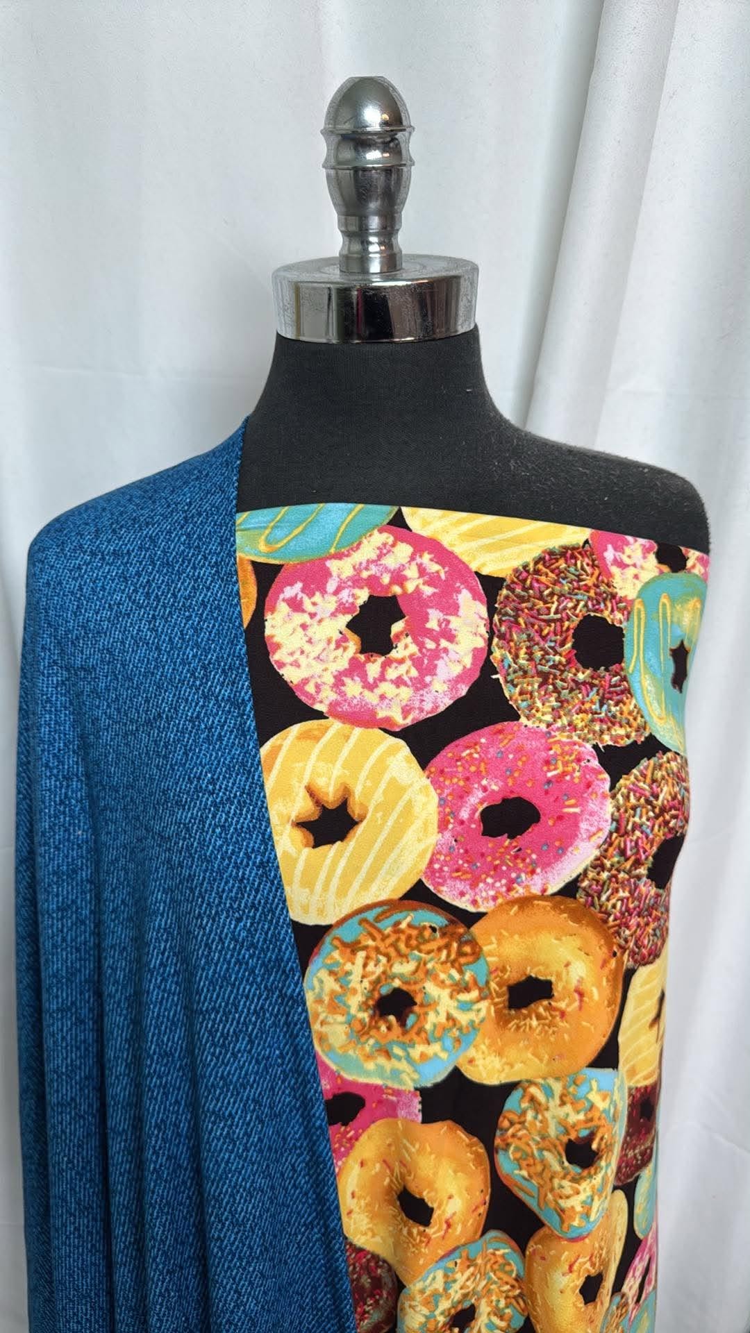 "DENIM"/DONUT BUNDLE : 2YD Donut DBP & 2YD "Denim" DBP : A30648
