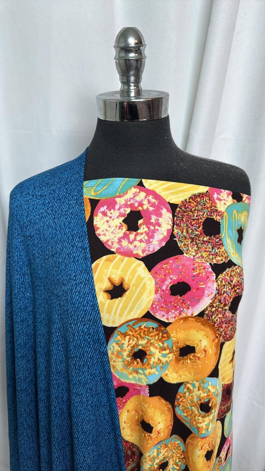 "DENIM"/DONUT BUNDLE : 2YD Donut DBP & 2YD "Denim" DBP : A30648