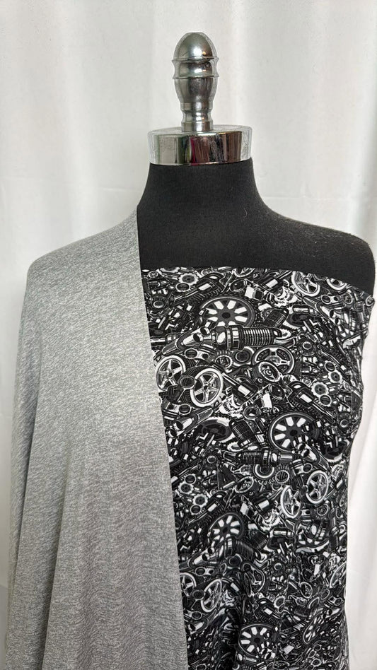 GREY/MECHANIC BUNDLE : 1YD Mechanic DBP & 2YD Grey Featherweight PF : A30186