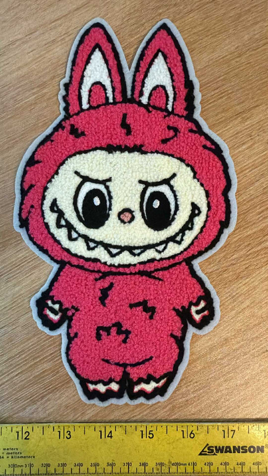 Labubu - IRON-ON Embroidered Patch - Sold Individually