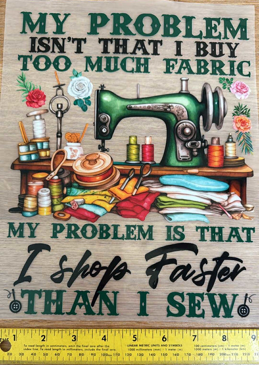 11 - Iron On Decal - Sold Individually