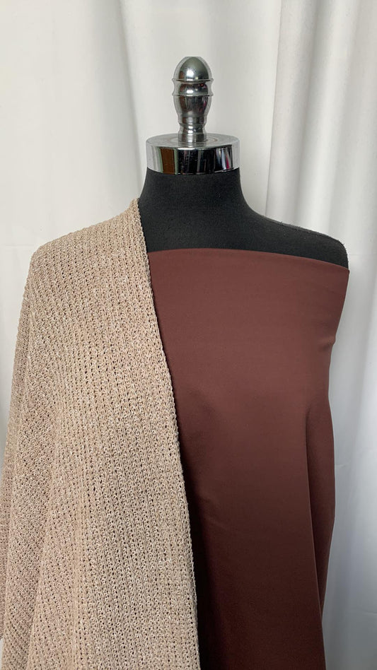 BROWN SHADES BUNDLE : 2YD Loose-Knit SK & 2YD Peached PF : A2260