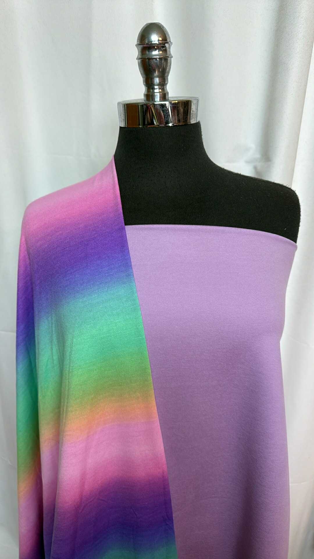 NEON OMBRE/JLILAC PETAL BUNDLE : 2YD Neon Ombre PRS FT & 1.5YD Lilac Petal Peached PF : A28765