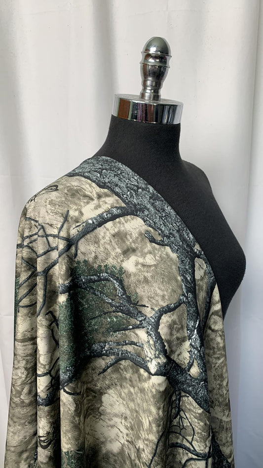 Camo - Performance French Terry - By the Yard