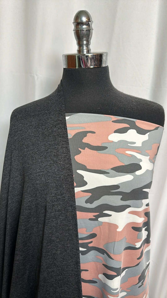 CHARCOAL/CAMO BUNDLE : 2YD Camo Yoga PF & 2YD Charcoal 2-Tone Featherweight PF : A29626