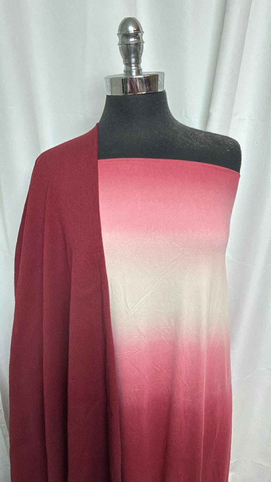 OMBRE BUNDLE : 2YD Ombre DBP & 2YD Solid Heavy C/S Rib : A30482