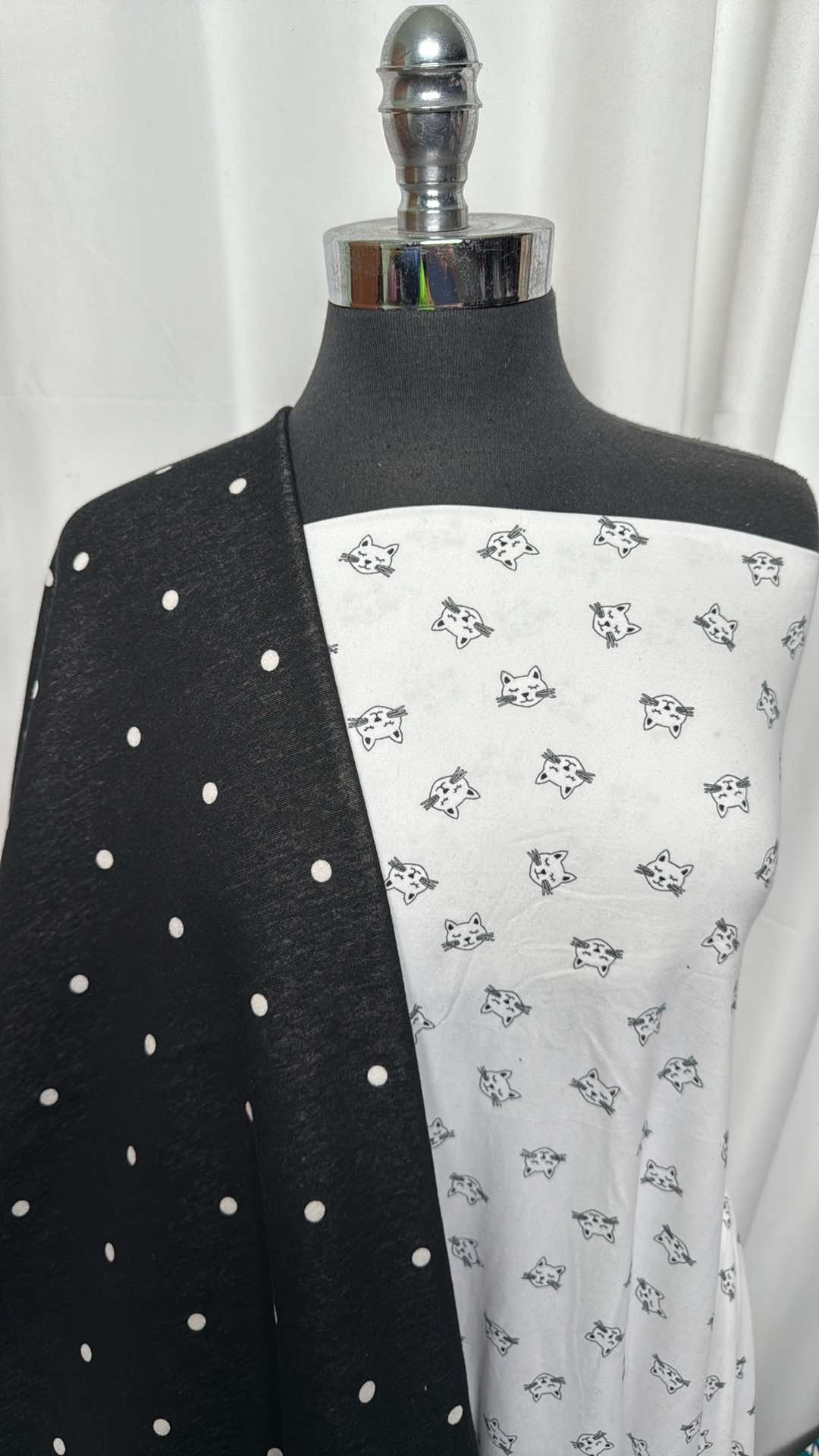 CATS/DOTS BUNDLE : 1YD Cats DBP & 1YD Dots SuperPlush : A27141