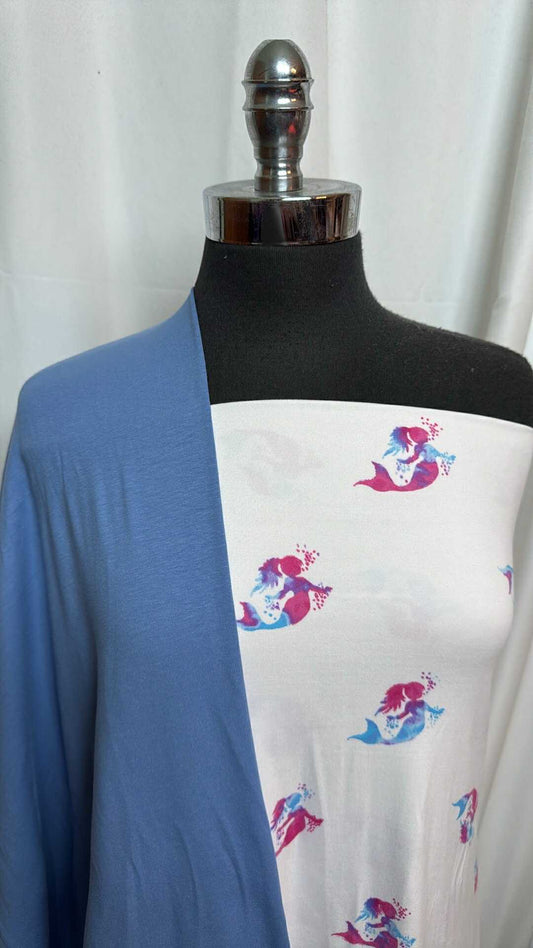 BLUE/MERMAID BUNDLE : 2YD Mermaid DBP & 2YD Blue C/S : A28380