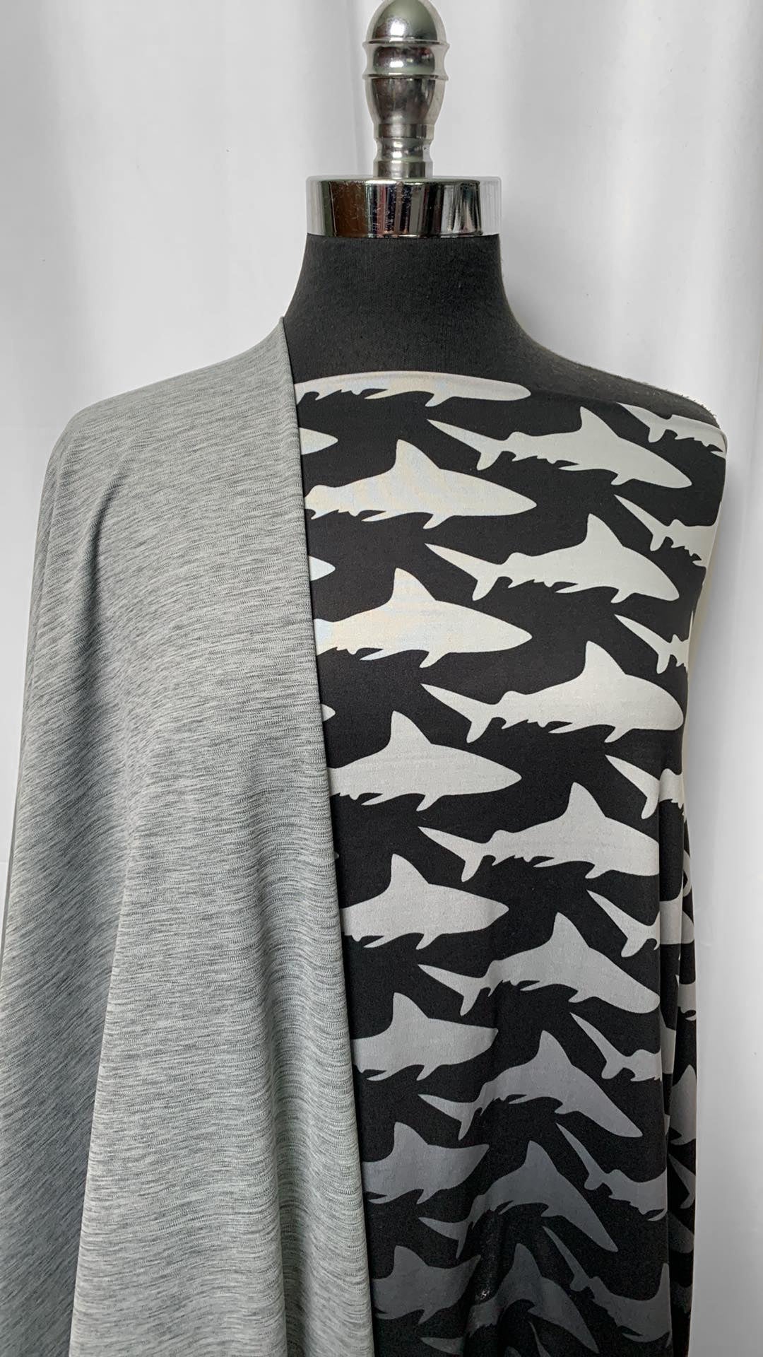 OMBRE SHARK BUNDLE : 2YD Ombre Shark DBP & 2YD Space Dye Yoga PF : A2172