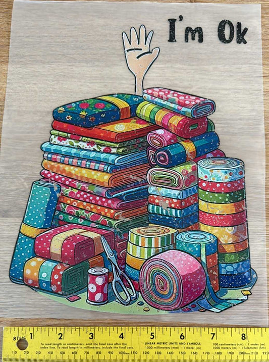 14 - Iron On Decal - Sold Individually