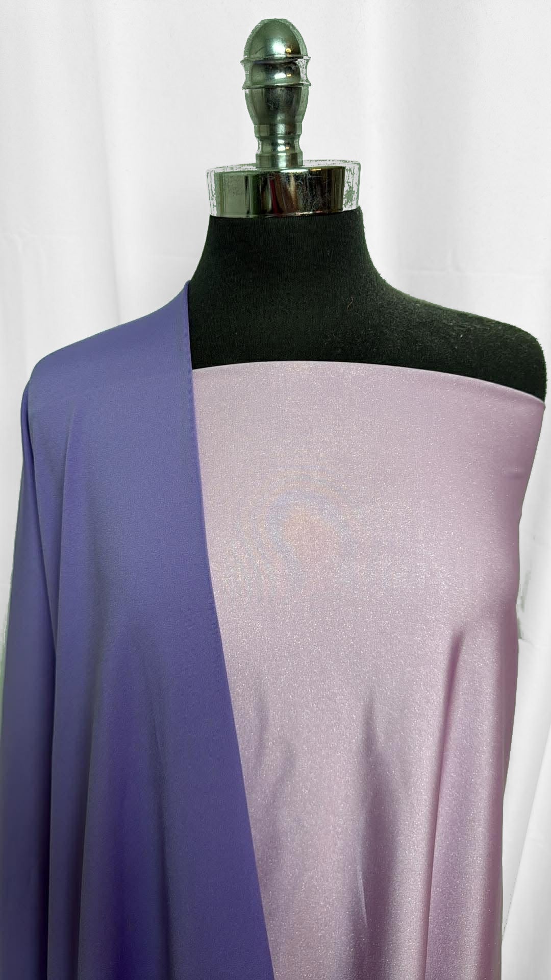 SOFT PURPLE/LILAC SHIMMER BUNDLE : 2YD Lilac Shimmer Yoga PF & 2YD Soft Purple Yoga PF : A30371