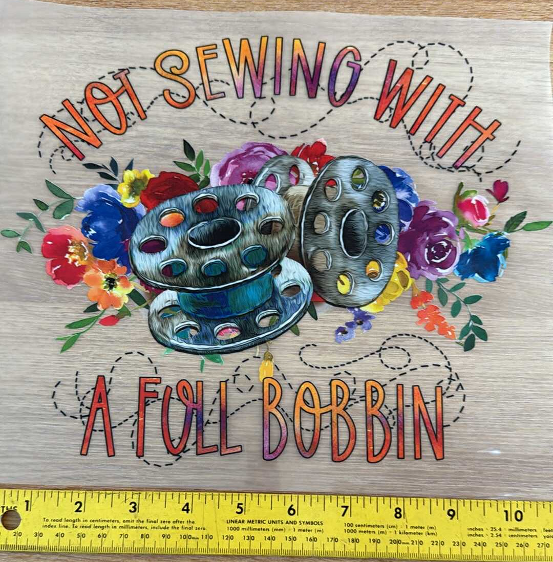 15 - Iron On Decal - Sold Individually