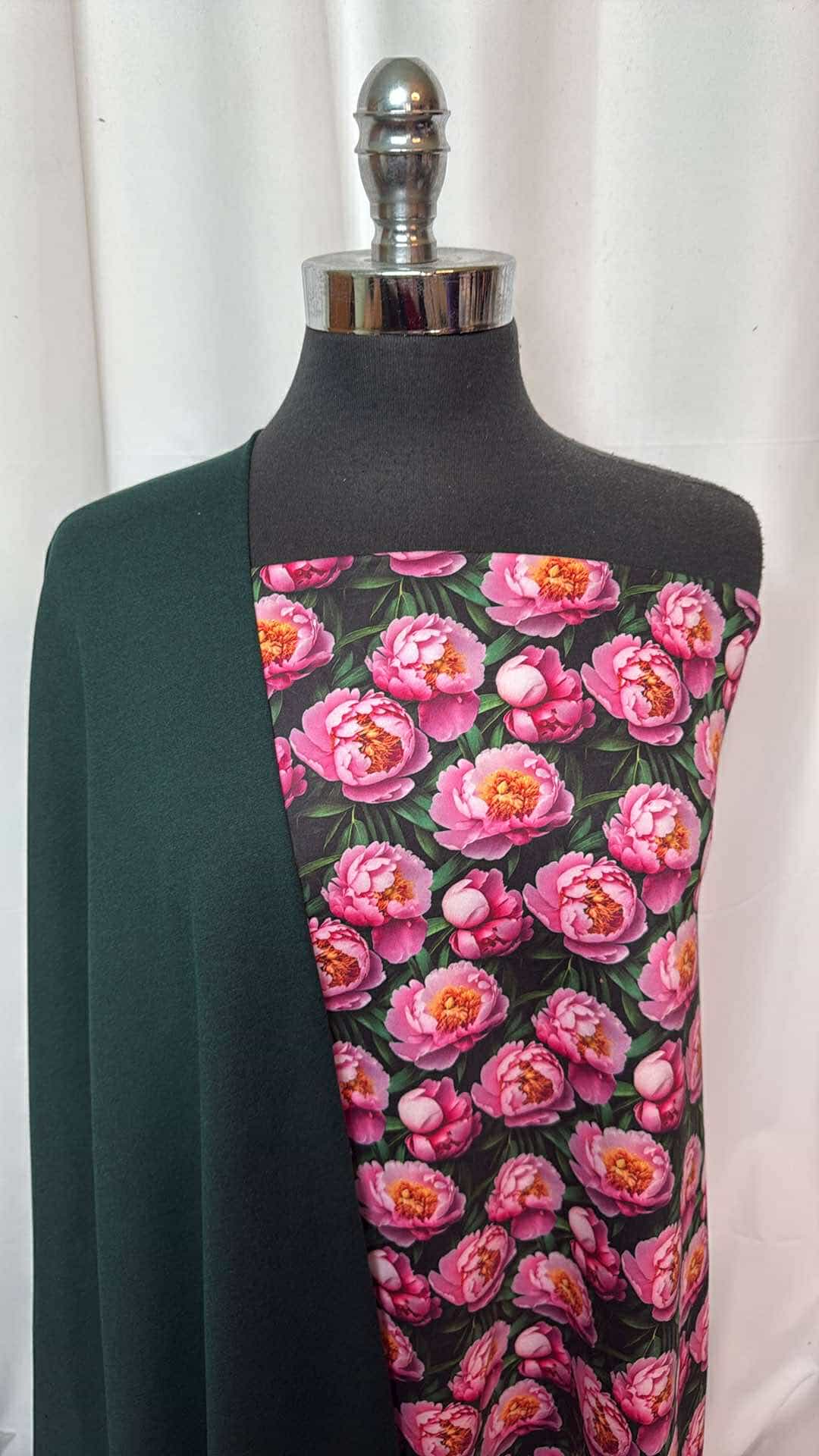 FIR/PEONY BUNDLE : 1YD Peony Peached PF & 1.5YD Fir Peached PF : A26960