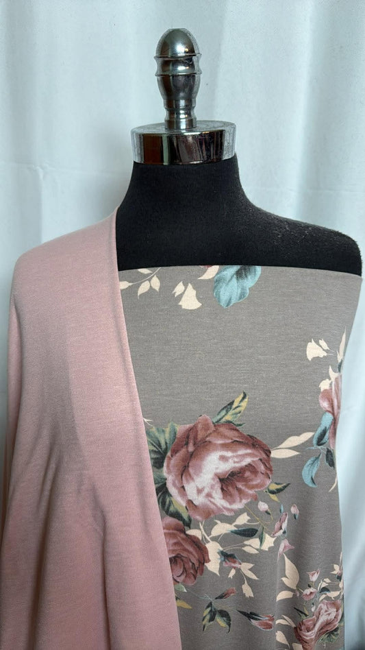 BLUSH/FLORAL BUNDLE : 2YD Blush PRS FT & 2YD Floral PRS FT : A30043