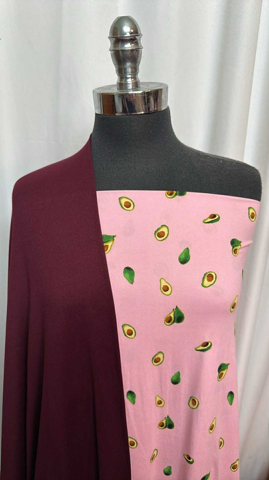 AVOCADO/WINE BUNDLE : 2YD Avocado DBP & 2YD Wine DBP : A27990