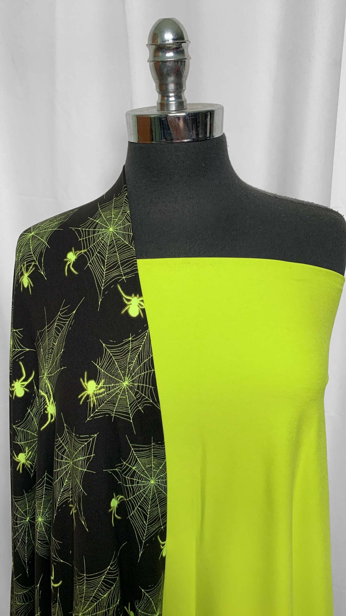 CITRON/WEBS BUNDLE : 2YD Citron Peached PF & 2YD Spider Webs DBP : A25669