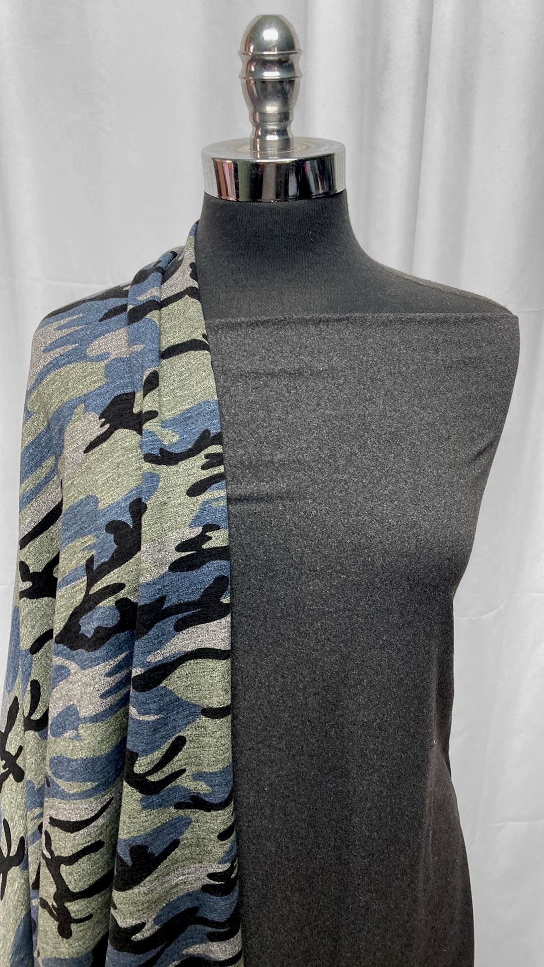 CHARCOAL/CAMO BUNDLE : 2YD Charcoal 2-Tone DBP & 1YD Camo C/S FT : A25185
